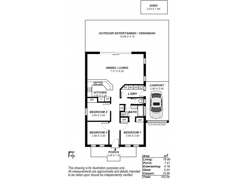 166 Sanctuary Drive, Mawson Lakes SA 5095 Floorplan