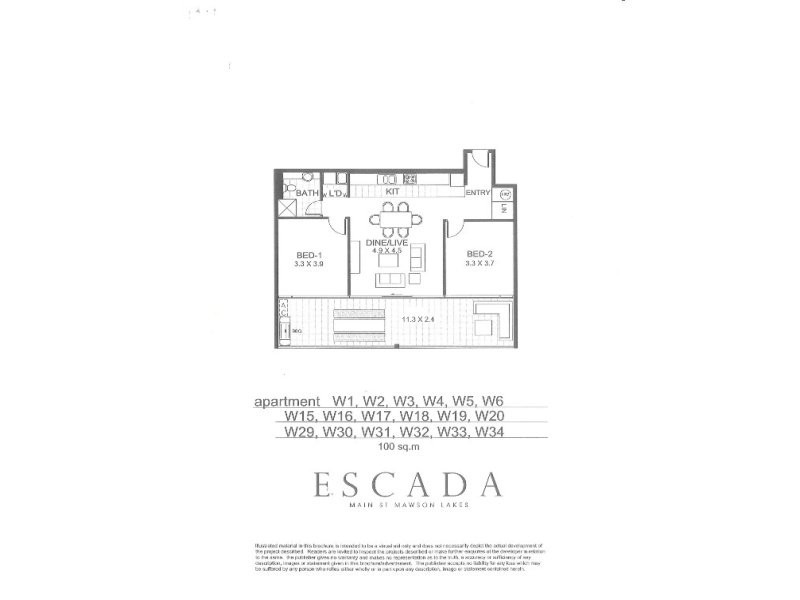 W31/18-28 Main Street, Mawson Lakes SA 5095 Floorplan