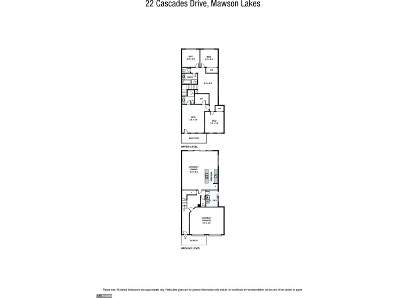 22 Cascades Drive, Mawson Lakes SA 5095 Floorplan