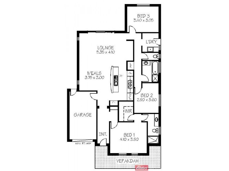 26 Adeline Street, Mawson Lakes SA 5095 Floorplan