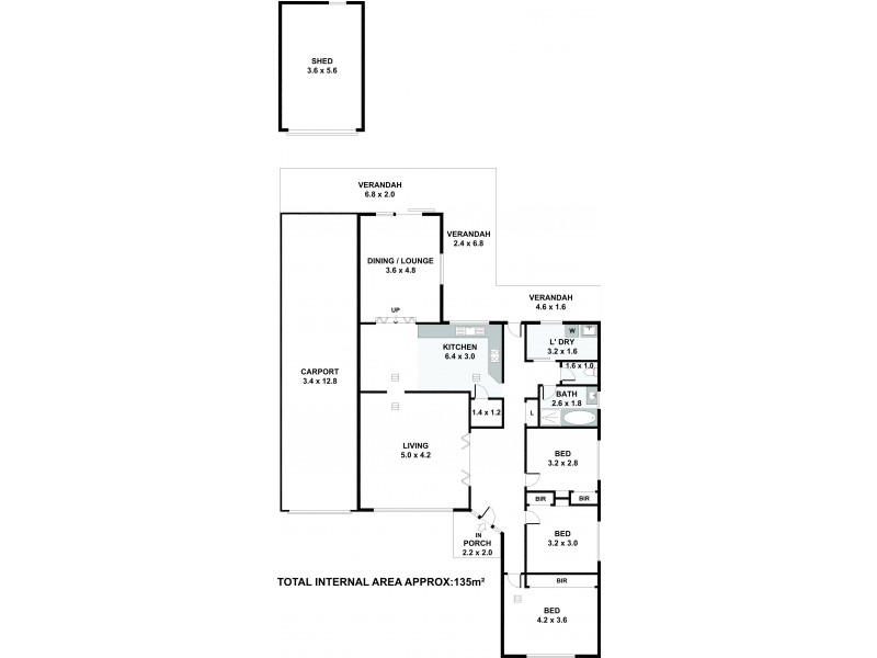 56 Wyatt Road, Parafield Gardens SA 5107 Floorplan
