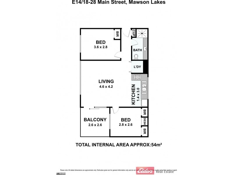 E14/18-28 Main Street, Mawson Lakes SA 5095 Floorplan