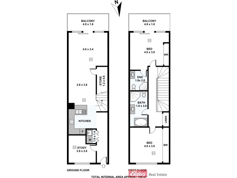 5/2-4 Hurtle Parade, Mawson Lakes SA 5095 Floorplan