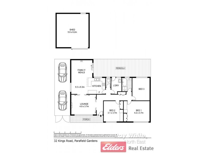 32 Kings Road, Parafield Gardens SA 5107 Floorplan