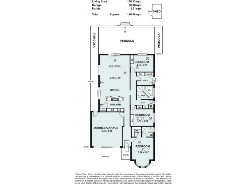4 Hamilton Place, Mawson Lakes SA 5095 Floorplan