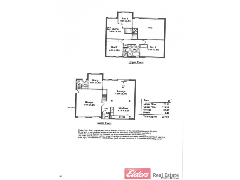 8 Wharfdale Lane, Mawson Lakes SA 5095 Floorplan