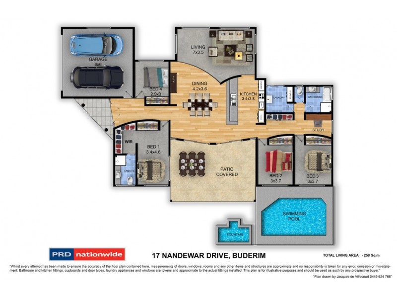 17 Nandewar Drive, Buderim QLD 4556 Floorplan