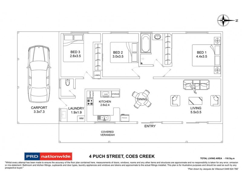 4 Puch Street, Nambour QLD 4560 Floorplan
