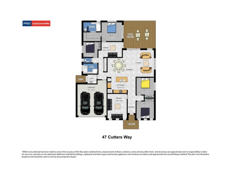 47 Cutters Way, Bli Bli QLD 4560 Floorplan