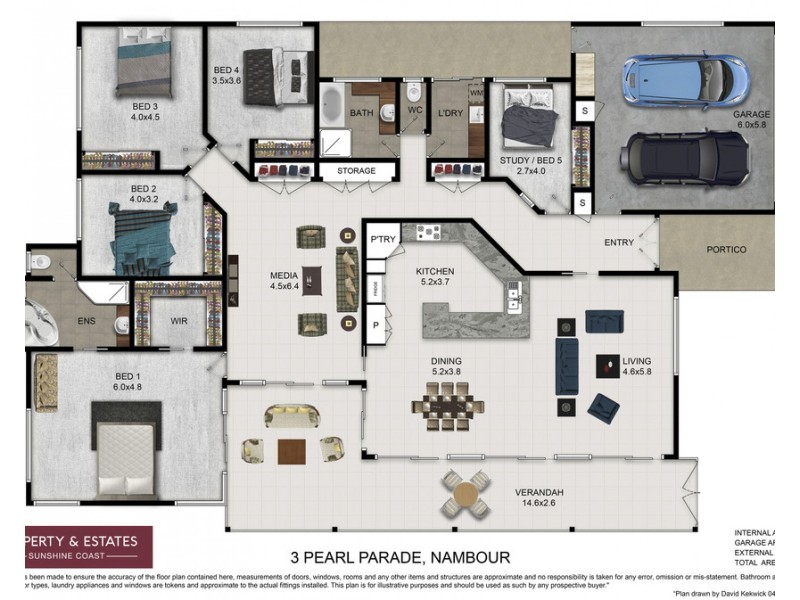 3 Pearl Parade, Nambour QLD 4560 Floorplan