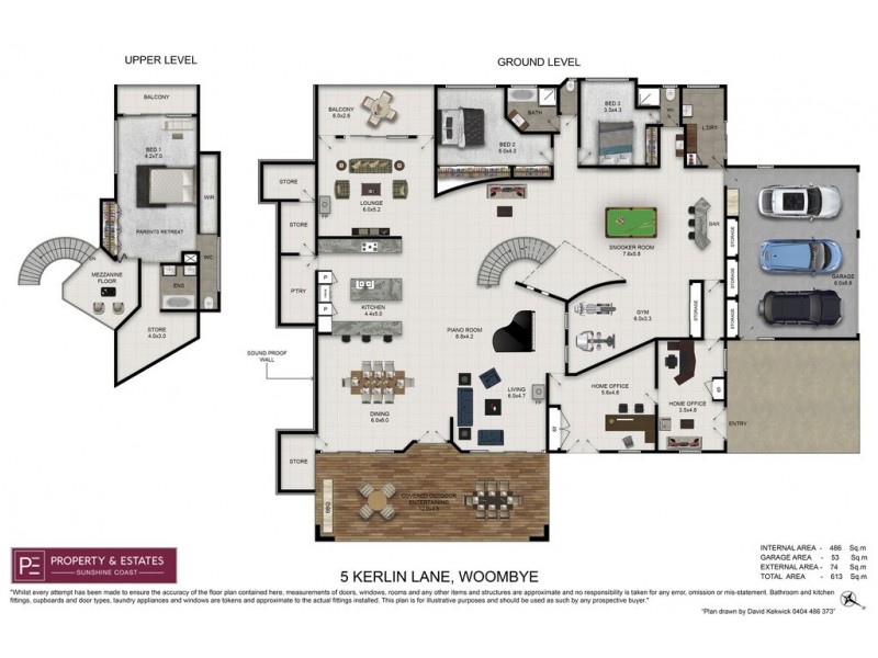 5 Kerlin Lane, Woombye QLD 4559 Floorplan