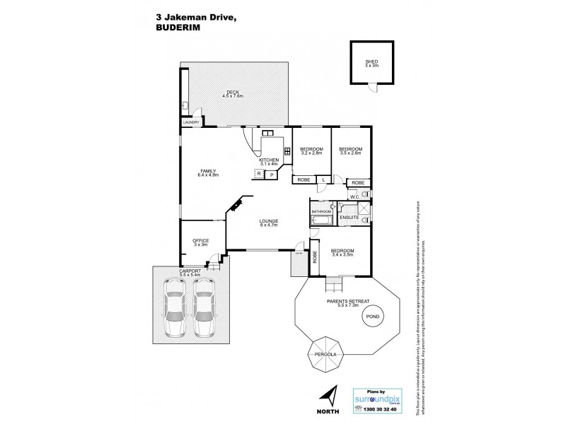 3 Jakeman Drive, Buderim QLD 4556 Floorplan