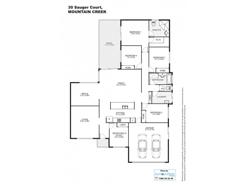 30 Sauger Court, Mountain Creek QLD 4557 Floorplan