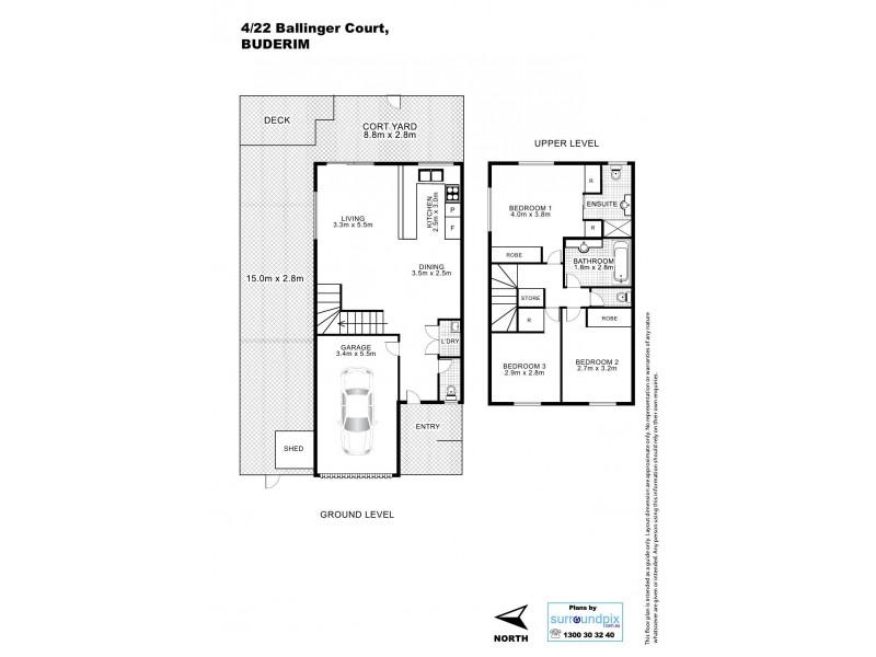 4/22 Ballinger Court, Buderim QLD 4556 Floorplan