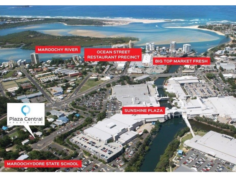 . PLAZA CENTRAL APARTMENTS, Maroochydore QLD 4558