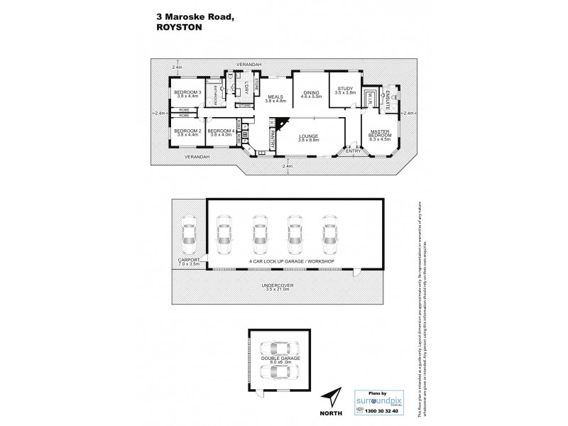 3 Maroske Road, Royston QLD 4515 Floorplan