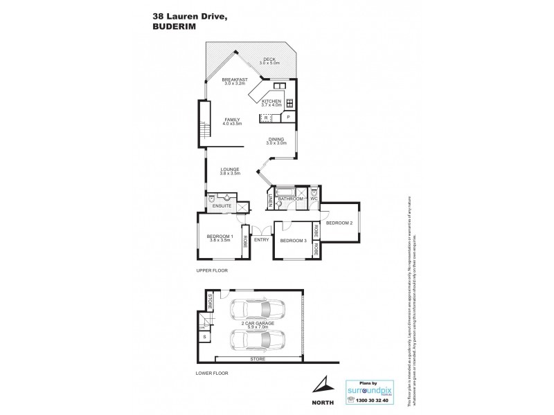 38 Lauren Drive, Buderim QLD 4556 Floorplan