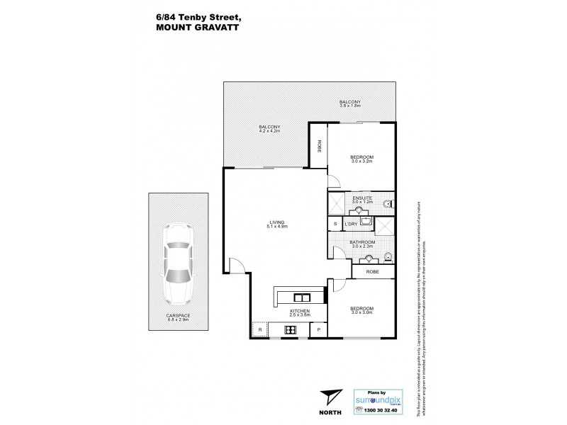 6/84 Tenby Street, Mount Gravatt QLD 4122 Floorplan