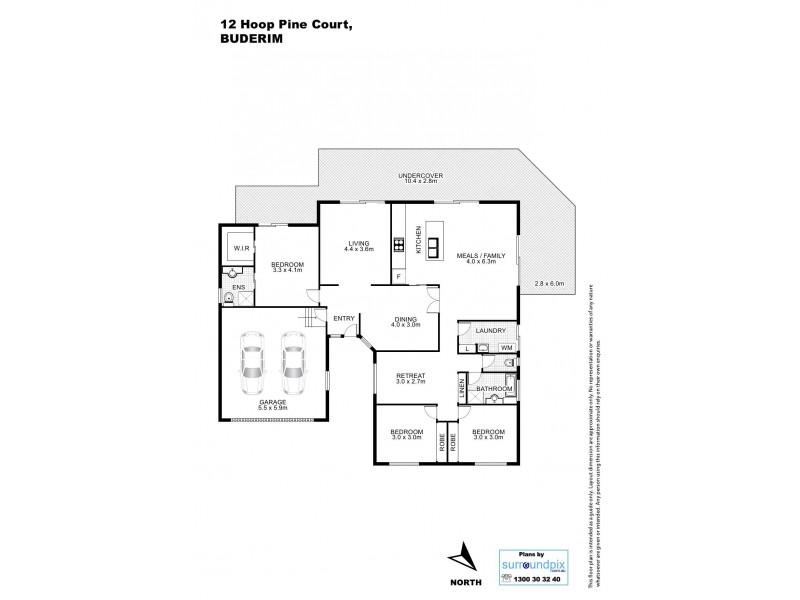 12 Hoop Pine Court, Buderim QLD 4556 Floorplan