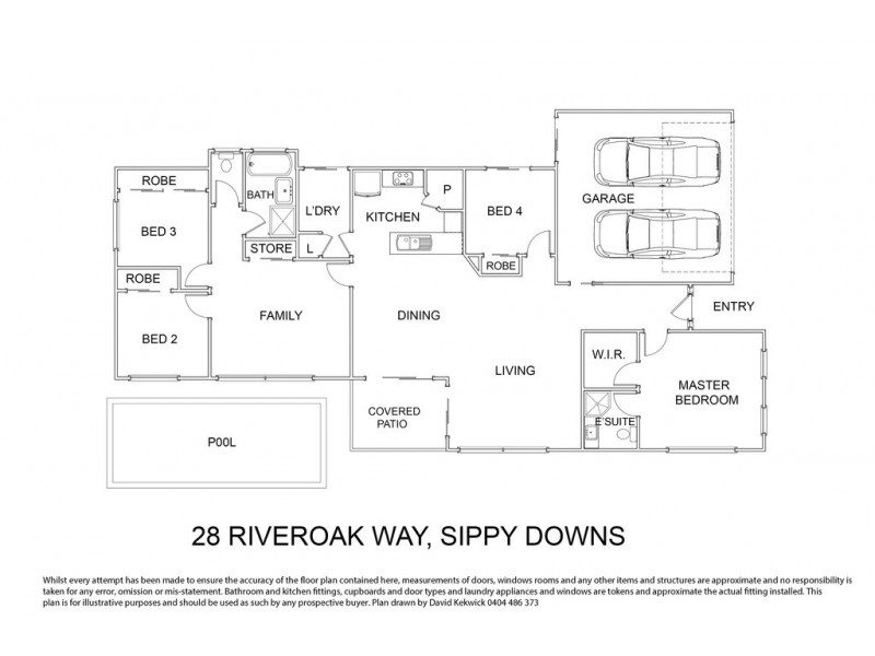 28 Riveroak Way, Sippy Downs QLD 4556 Floorplan