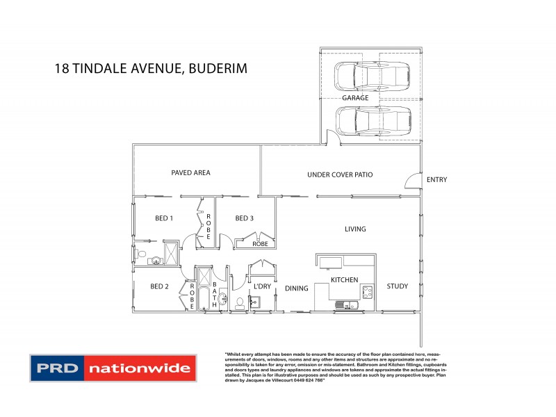 18 Tindale Avenue, Buderim QLD 4556 Floorplan