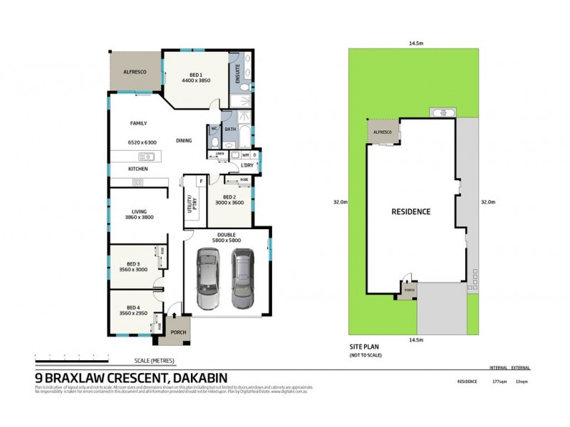 9 Braxlaw Crescent, Dakabin QLD 4503 Floorplan