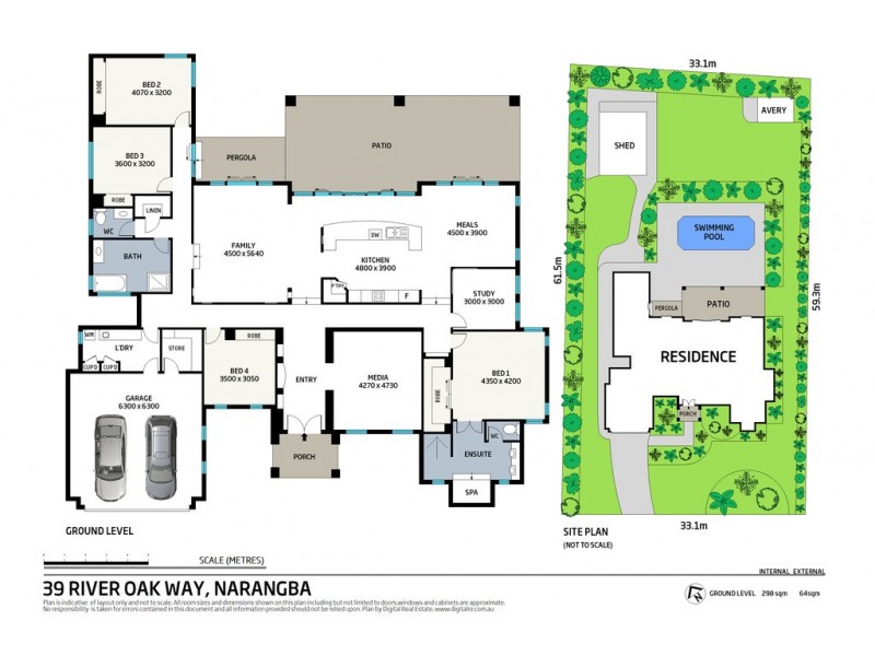 39 River Oak Way, Narangba QLD 4504 Floorplan