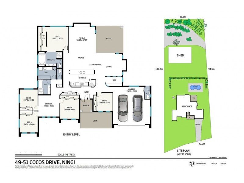 49-51 Cocos Drive, Ningi QLD 4511 Floorplan