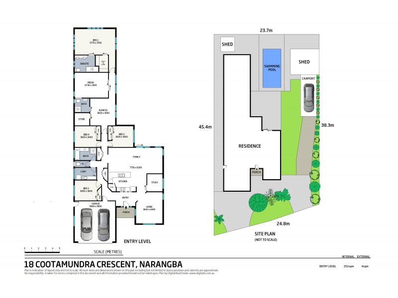 18 Cootamundra Crescent, Narangba QLD 4504 Floorplan