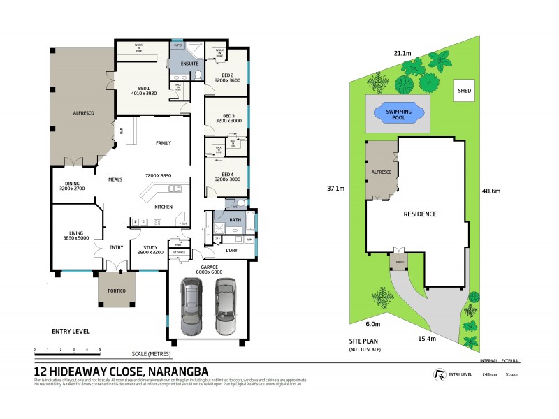 12 Hideaway Close, Narangba QLD 4504 Floorplan