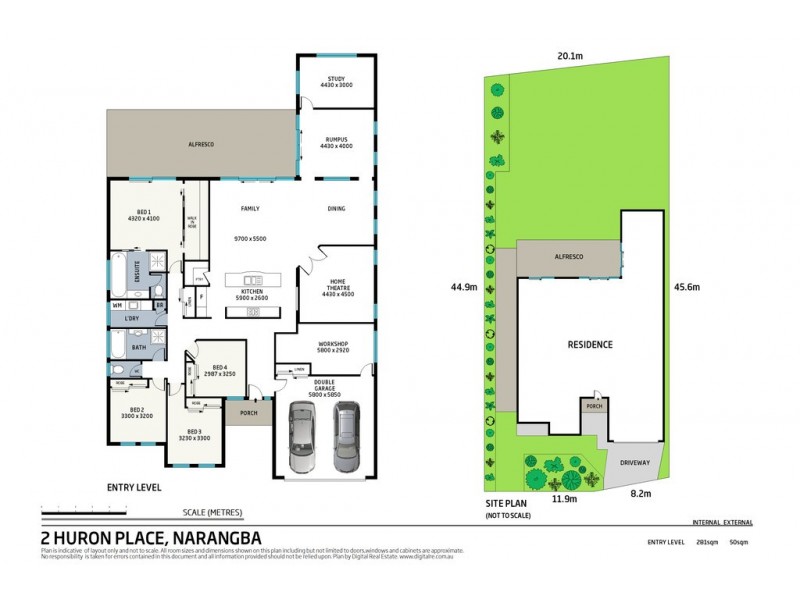 2 Huron Place, Narangba QLD 4504 Floorplan