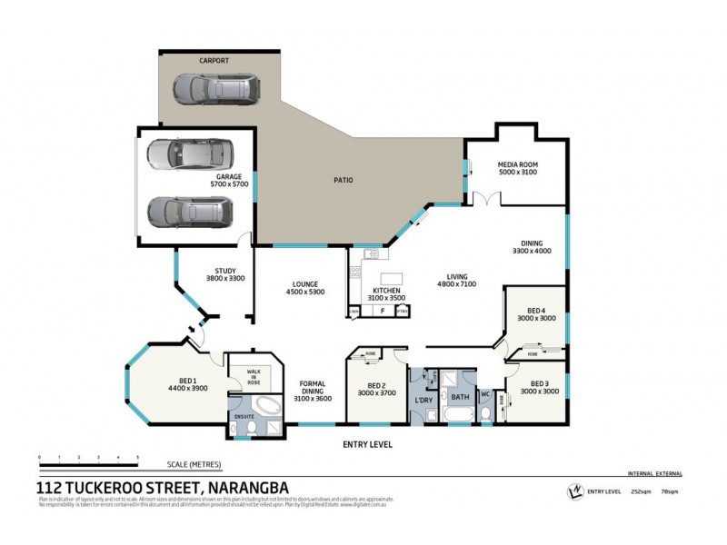 112 Tuckeroo Street, Narangba QLD 4504 Floorplan