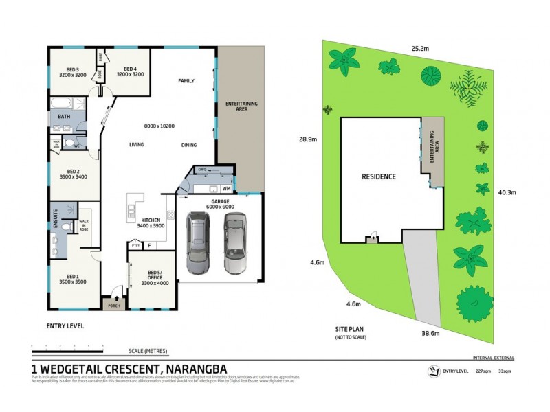 1 Wedgetail Circuit, Narangba QLD 4504 Floorplan