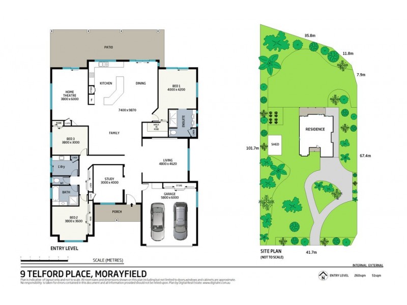 9 Telford Place, Morayfield QLD 4506 Floorplan