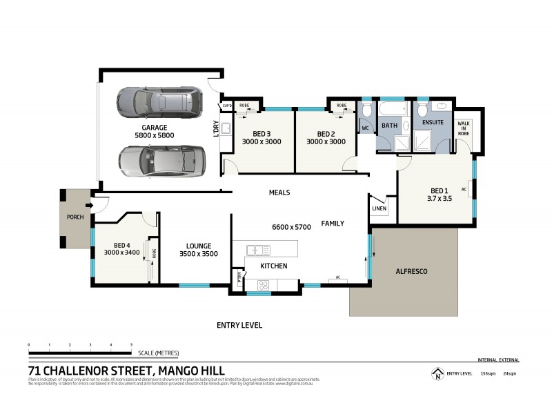 71 Challenor Street, Mango Hill QLD 4509 Floorplan