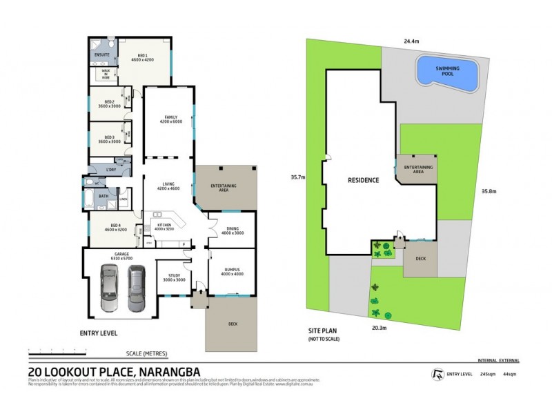 20 Lookout Place, Narangba QLD 4504 Floorplan