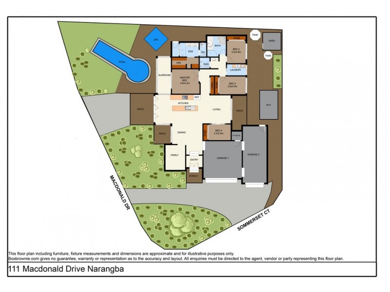 111 Macdonald Drive, Narangba QLD 4504 Floorplan
