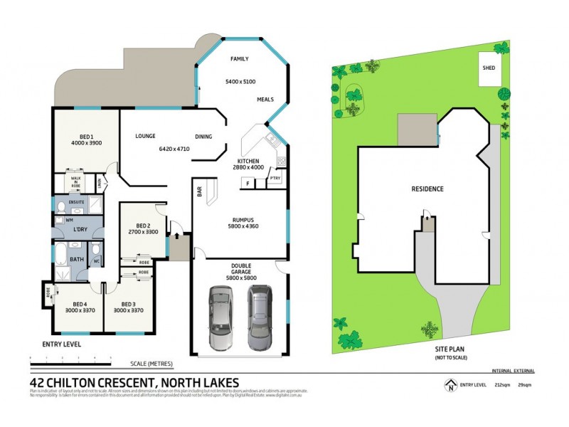 42 Chilton Crescent, North Lakes QLD 4509 Floorplan