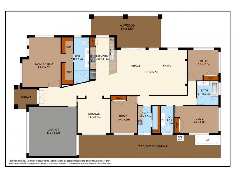 14 Hideaway Close, Narangba QLD 4504 Floorplan