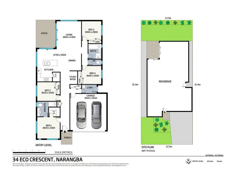34 Eco Crescent, Narangba QLD 4504 Floorplan