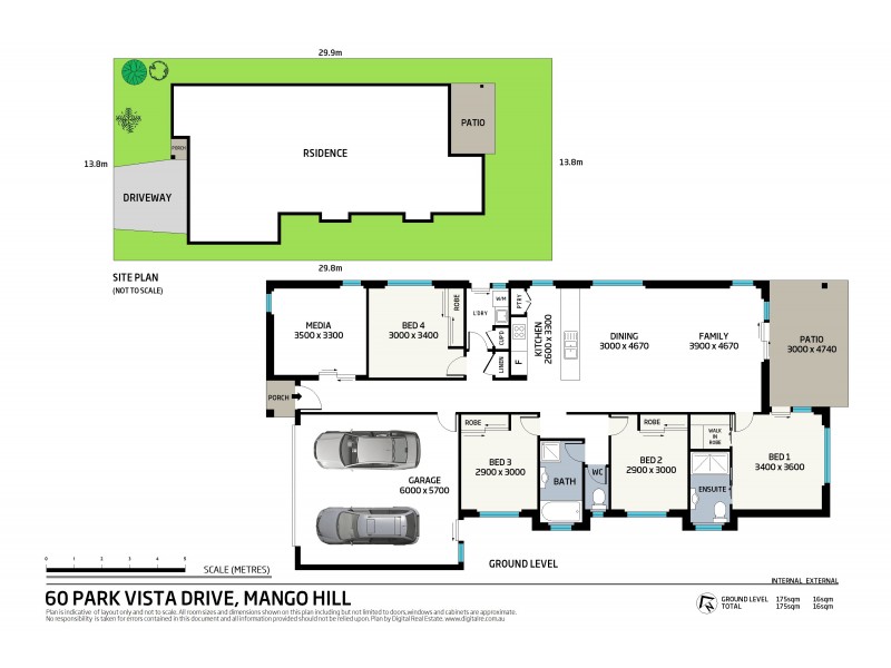 60 Park Vista Drive, Mango Hill QLD 4509 Floorplan