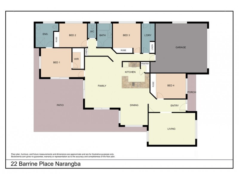 22 Barrine Place, Narangba QLD 4504 Floorplan