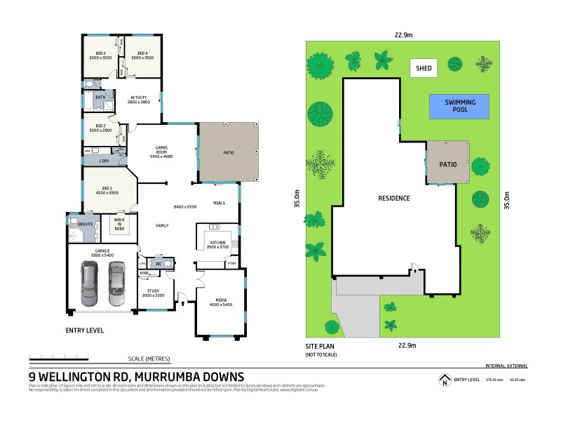 9 Wellington Road, Murrumba Downs QLD 4503 Floorplan