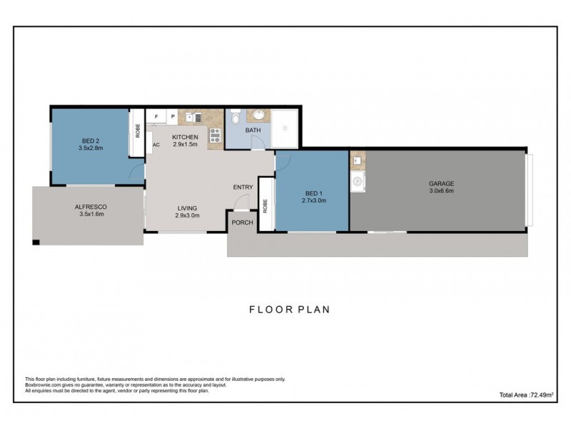 2/17 Elandra Street, Burpengary QLD 4505 Floorplan