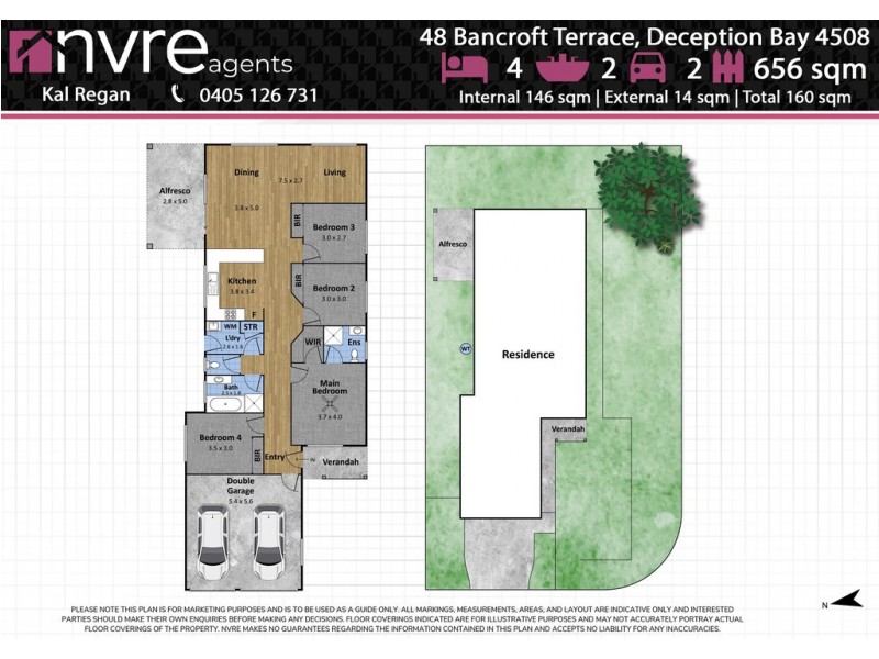 48 Bancroft Terrace, Deception Bay QLD 4508 Floorplan