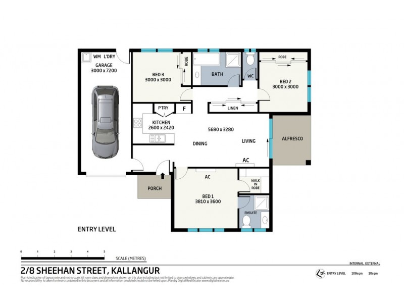 2/8 Sheehan Street, Kallangur QLD 4503 Floorplan
