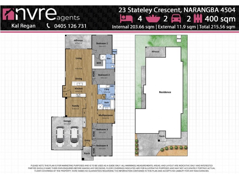 23 Stately Crescent, Narangba QLD 4504 Floorplan