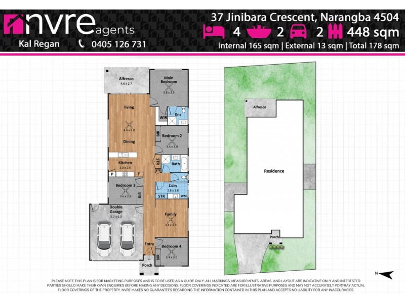 37 Jinibara Crescent, Narangba QLD 4504 Floorplan