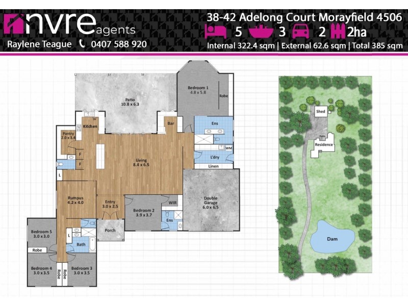 38 – 42 Adelong Court, Morayfield QLD 4506 Floorplan