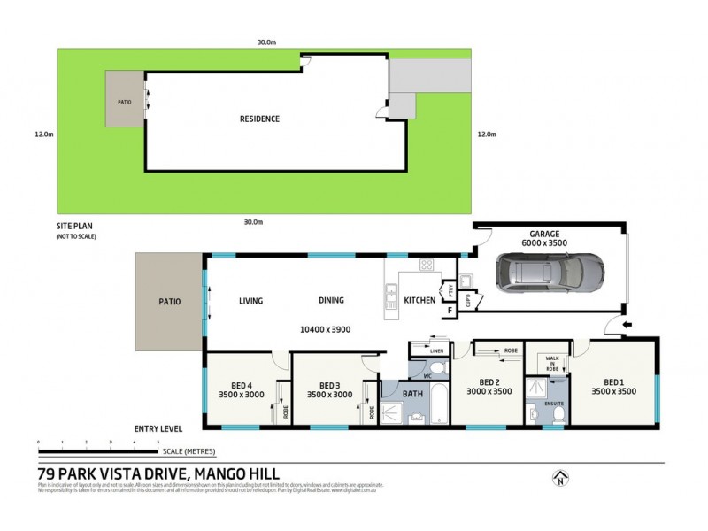 79 Park Vista Drive, Mango Hill QLD 4509 Floorplan